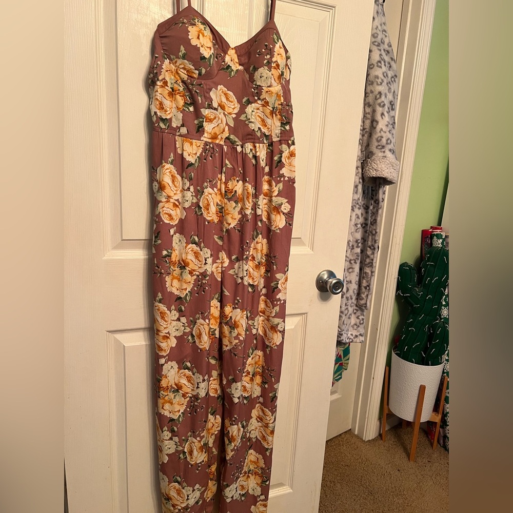 Band of Gypsies Floral Jumpsuit